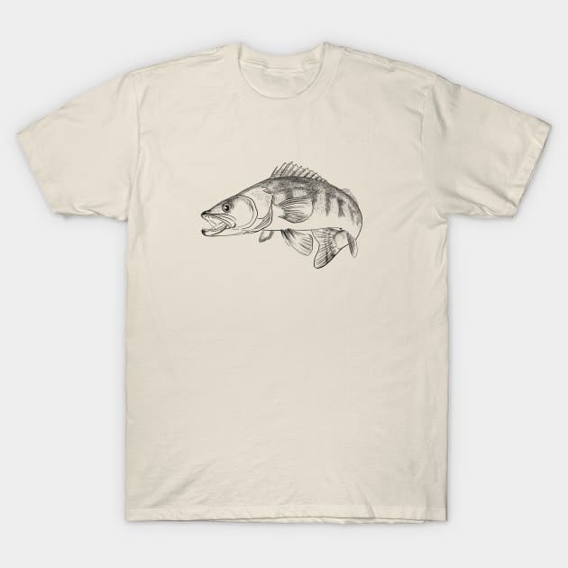 Pike - perch T-Shirt by sibosssr